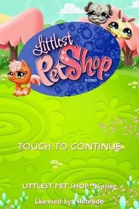 Littlest Pet Shop - Spring (USA) (En,Fr,Es) screen shot title